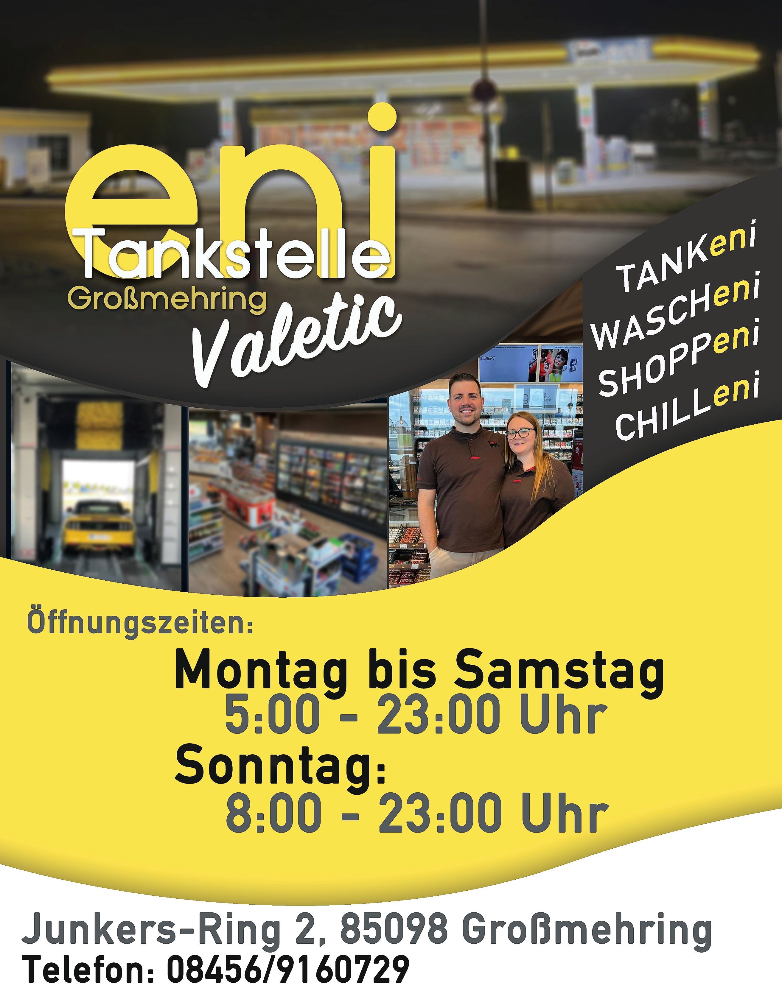 AGIP ENI  Tankstelle Valetic 