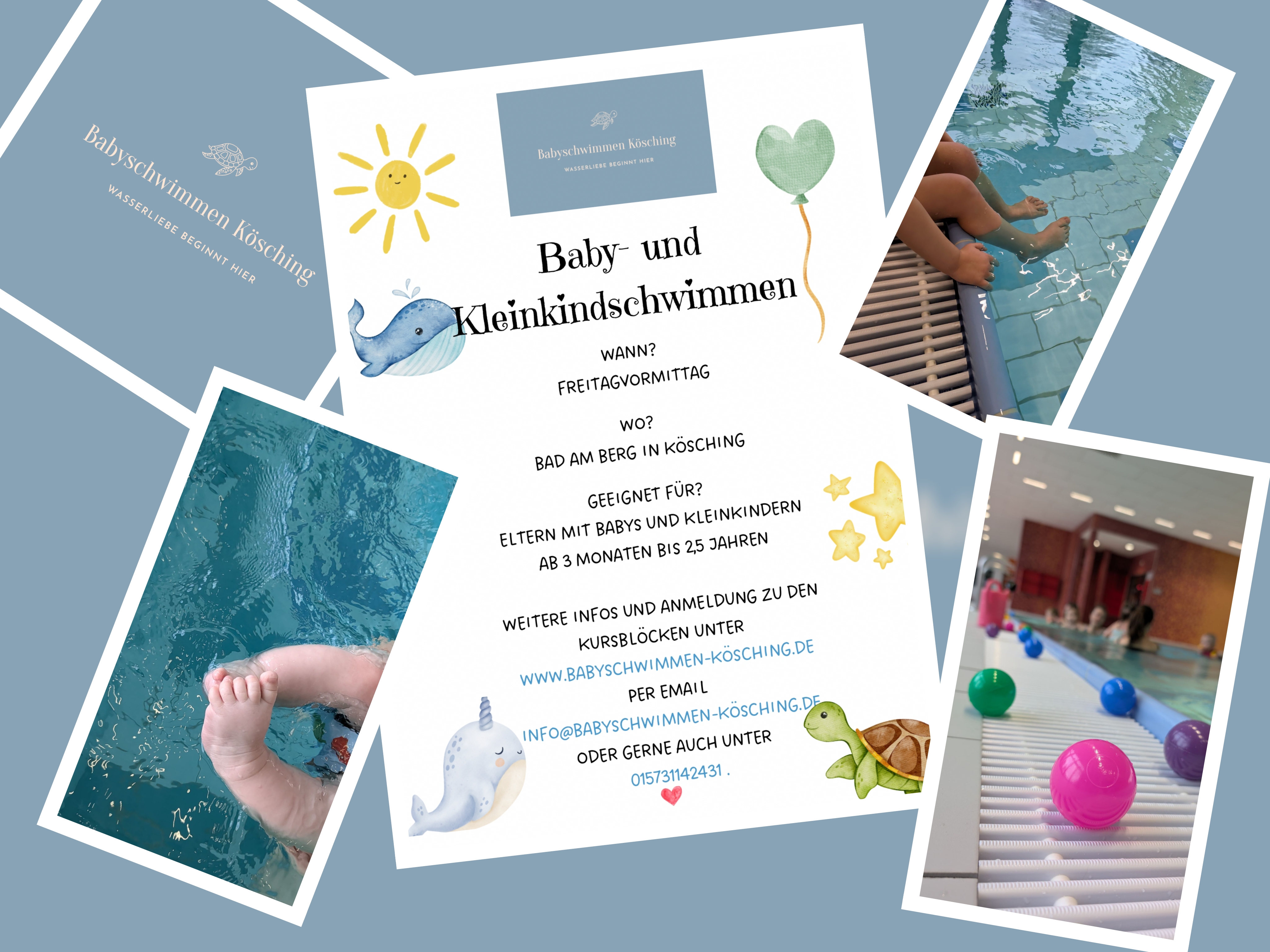 Babyschwimmen Kösching 