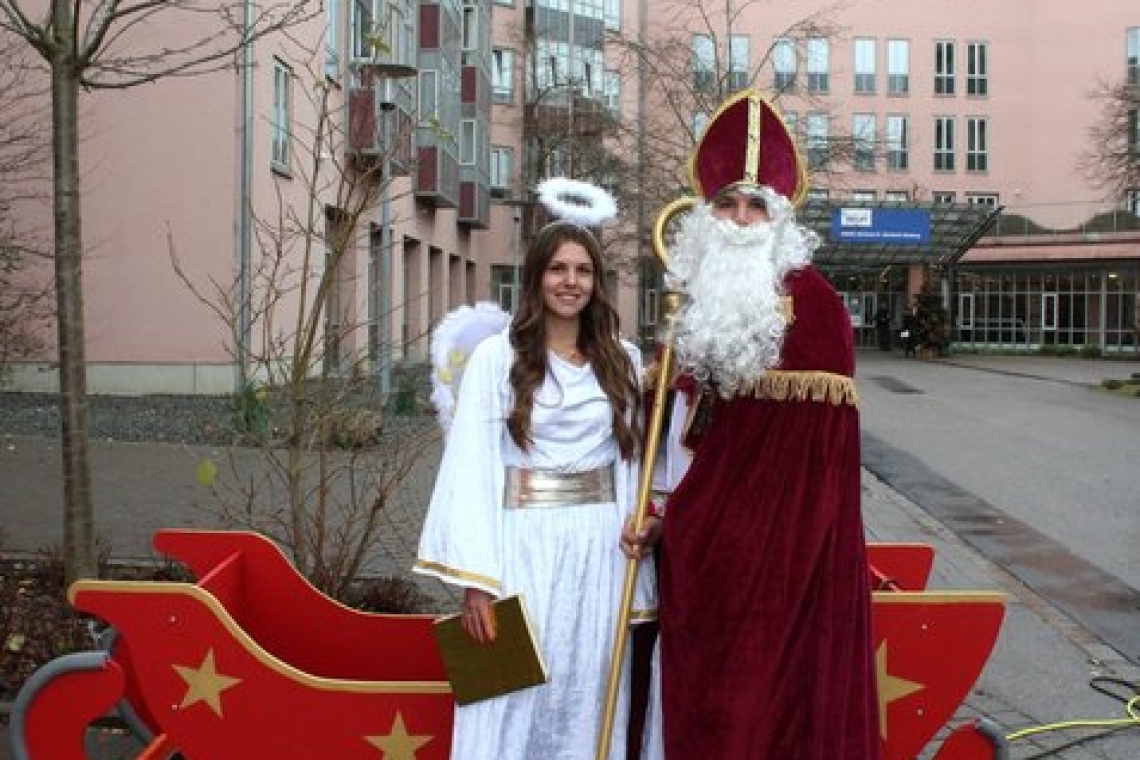 Spektakuläre Nikolausaktion in Neuburg 