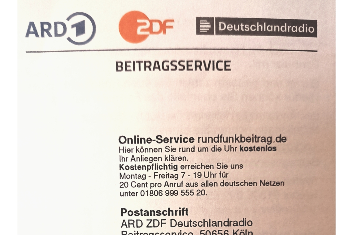 Rundfunkbeitrag: Keine Erhöhung und neues Verfahren 
