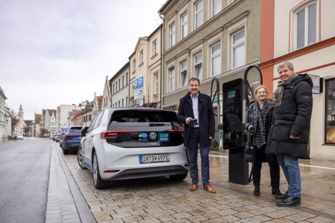 Neues E-Mobilitätsangebot in der Harderstraße 