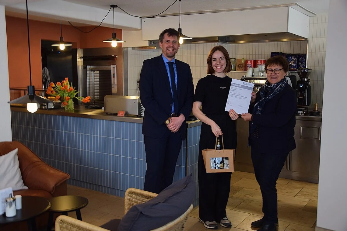 Innenstadtförderung für Nähkästchen und Alstadtcafé in Eichstätt 
