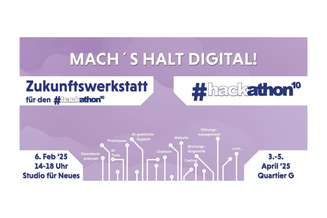Programmierer und Unternehmen treffen sich vom 3. bis 5. April beim Hackathon10 in Ingolstadt 