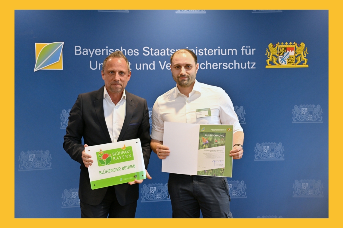 Glauber: "Blühende Betriebe" und "Blühende Golfplätze" ausgezeichnet