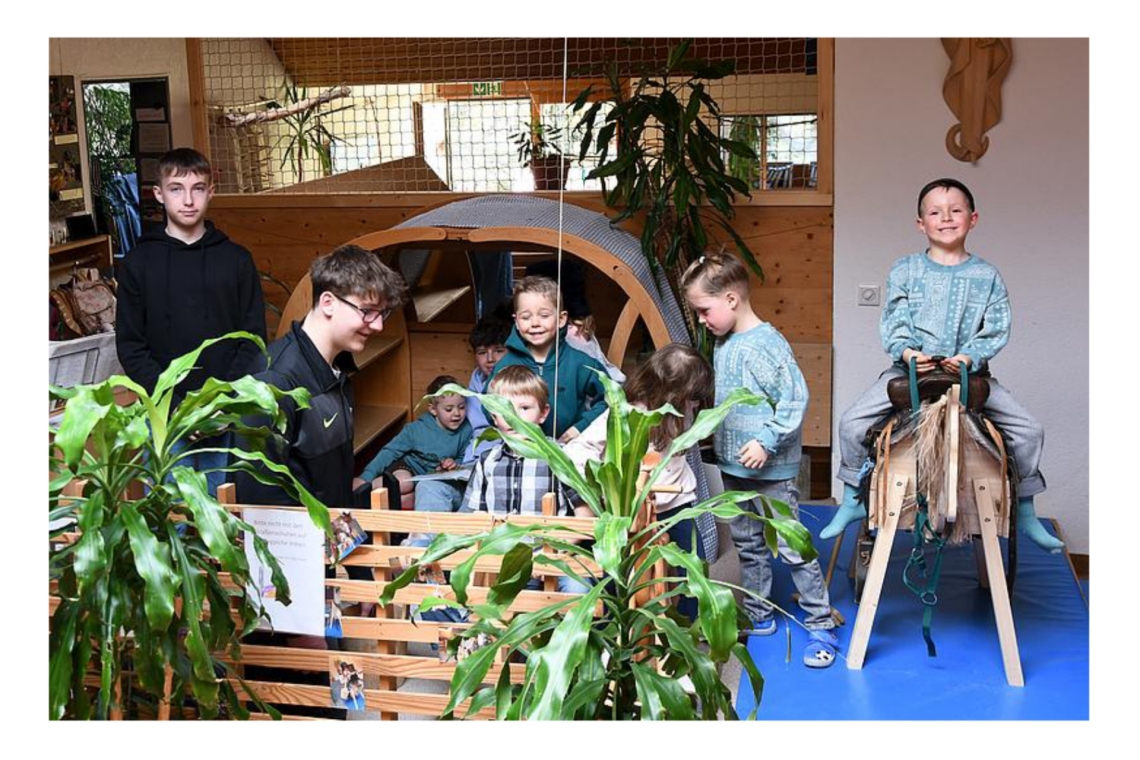 Ein Perspektivwechsel für drei Schüler: Boys' Day in der Kita St. Nikolaus Lenting 