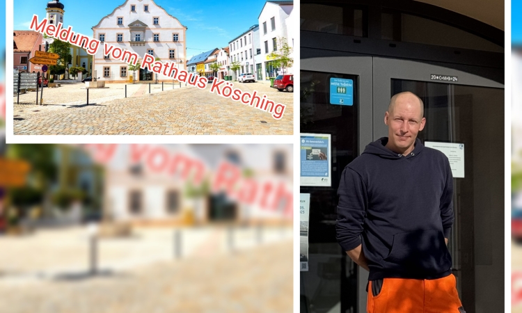 Rathaus Kösching: Vorstellung Mitarbeiter Wasserzählerwechsel 