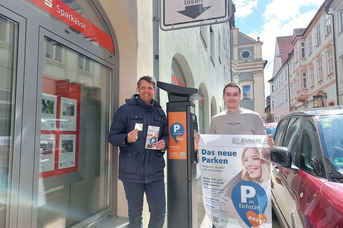 Erste Parkscheinautomaten sind ausgetauscht 