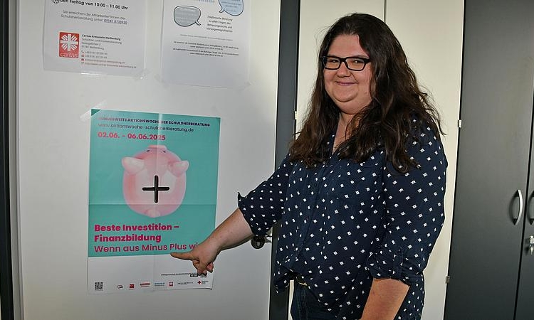 Caritas unterstützt „Aktionswoche Schuldnerberatung“ 