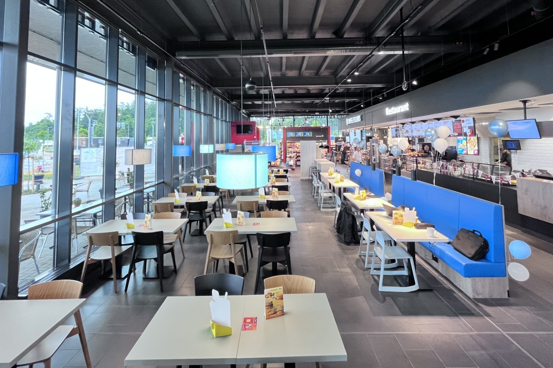 Tank & Rast setzt auf frischen Look ergänzen nun das Gastronomieangebot der Raststätten Köschinger Forst Ost (A9) 