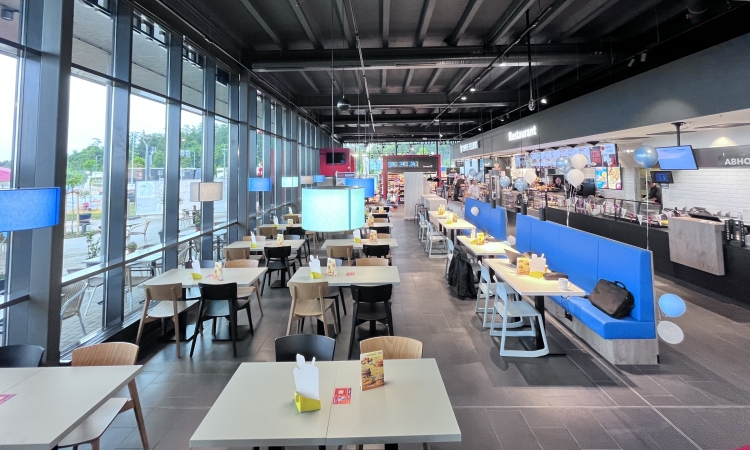 Tank & Rast setzt auf frischen Look ergänzen nun das Gastronomieangebot der Raststätten Köschinger Forst Ost (A9) 