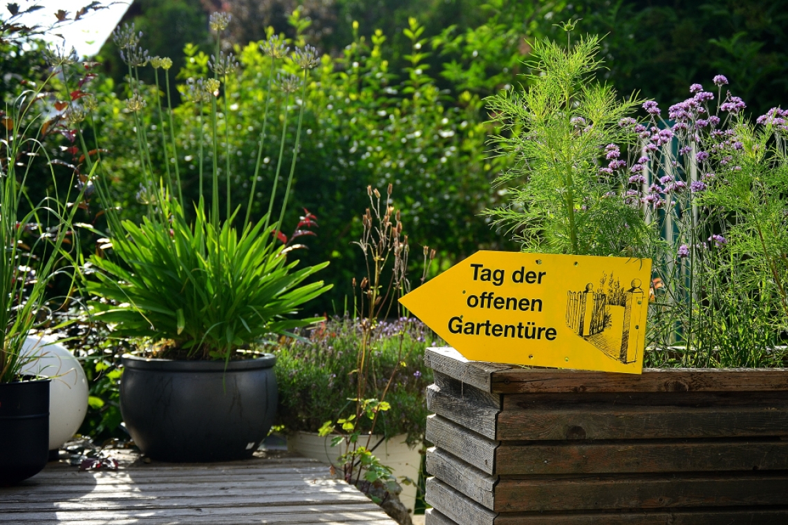 Einladung zum Tag der offenen Gartentür 