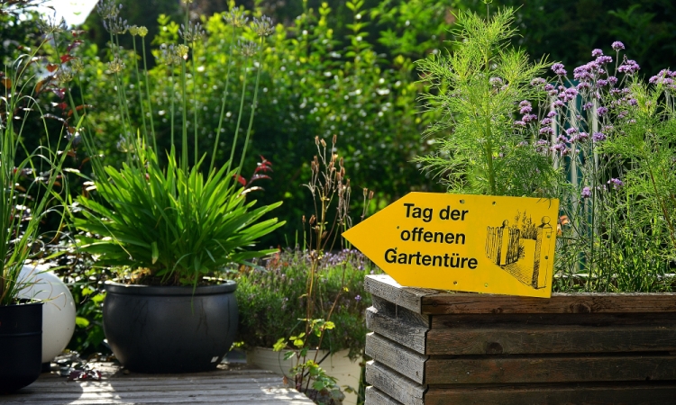 Einladung zum Tag der offenen Gartentür 