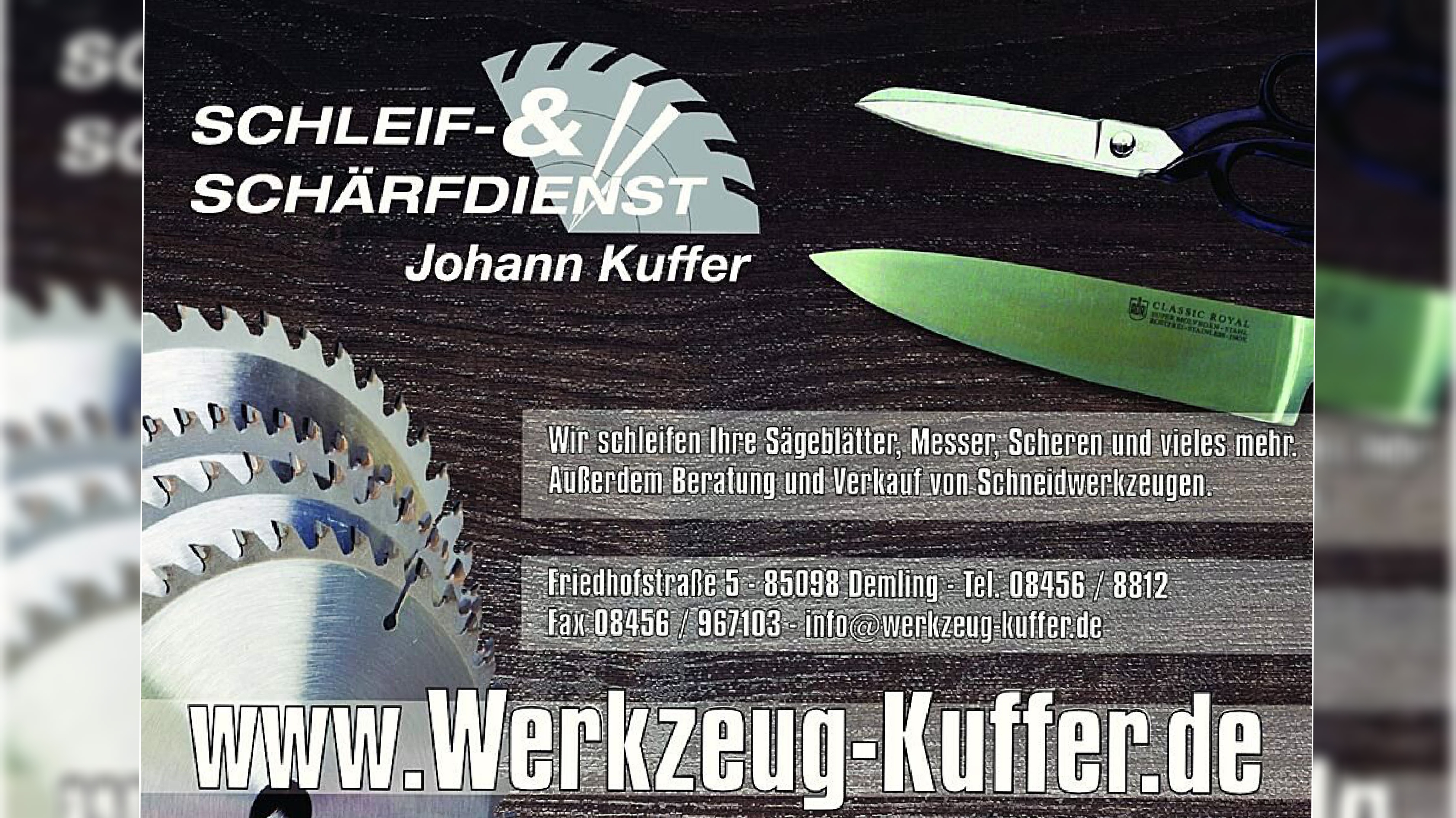 Schleifdienst Kuffer