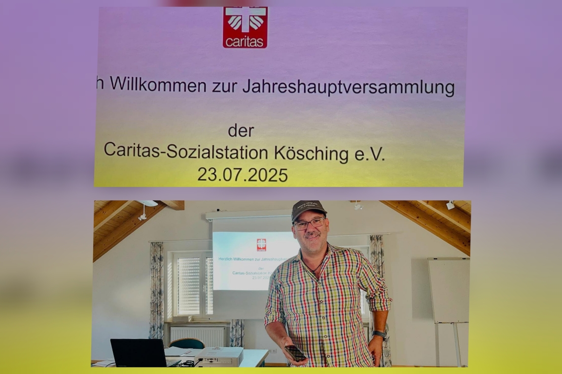 Jahreshauptversammlung der Caritas Sozialstation Kösching 