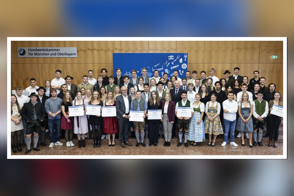Ehrung der Deutschen Meisterschaft im Handwerk auf Kammerebene 2025 