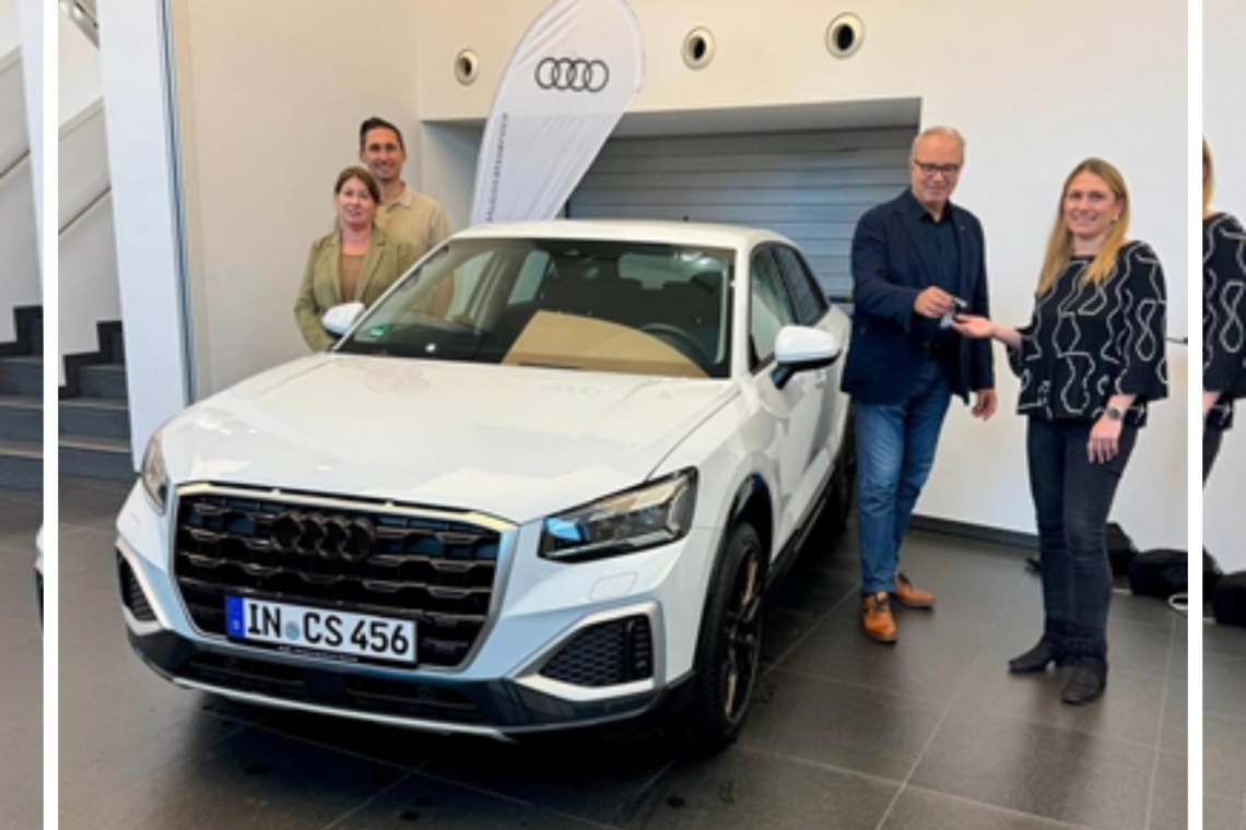Weihnachtsspende 2024 der Belegschaft der Audi AG 